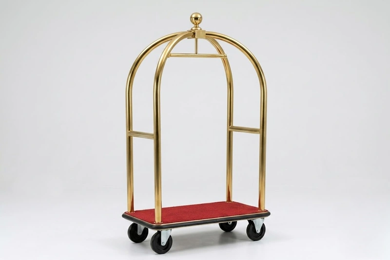 Askılı Valiz Taşıma Arabası Gold