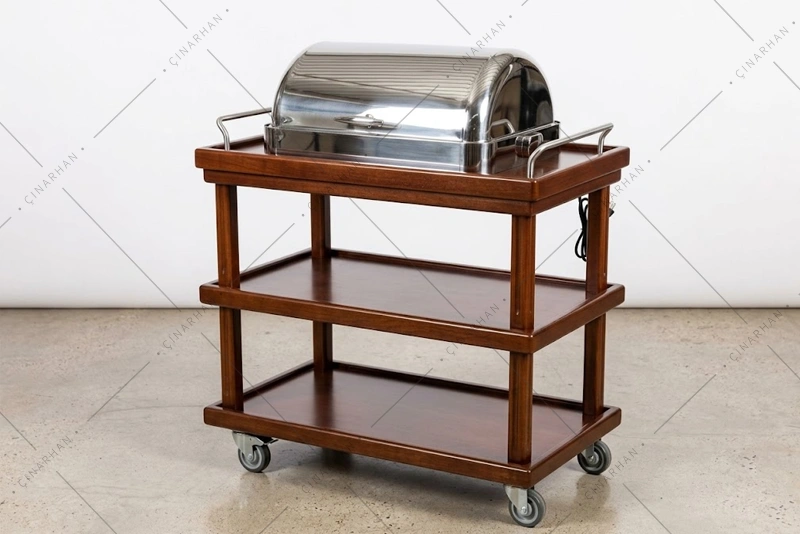 Chafing Dish Sıcak Servis Arabası