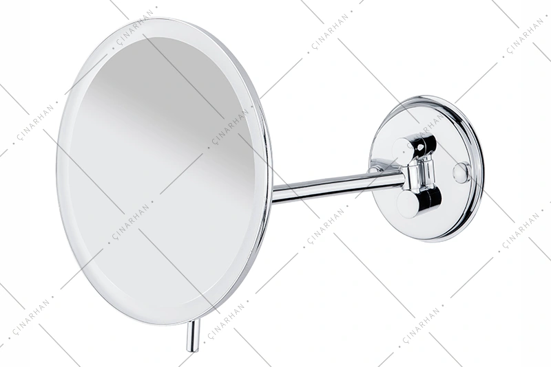 Elegance Tek Kollu Ledli Makyaj Aynası