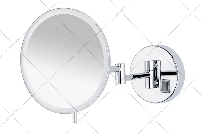 Elegance 3 Kollu Ledli Makyaj Aynası