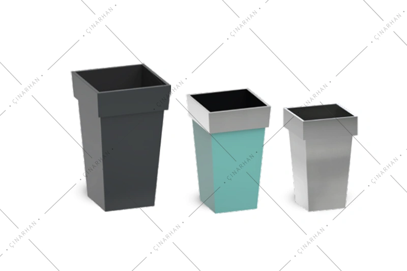 Ürgüp Paslanmaz Saksı