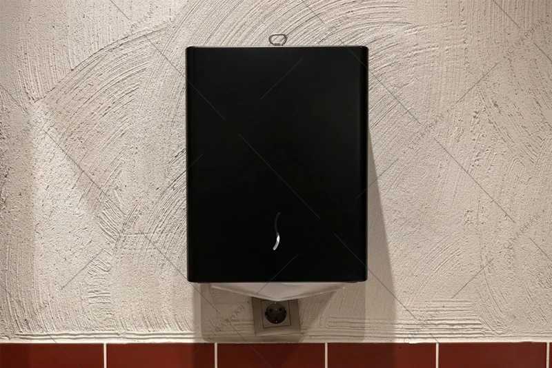 Z Katlama Havlu Dispenseri Siyah